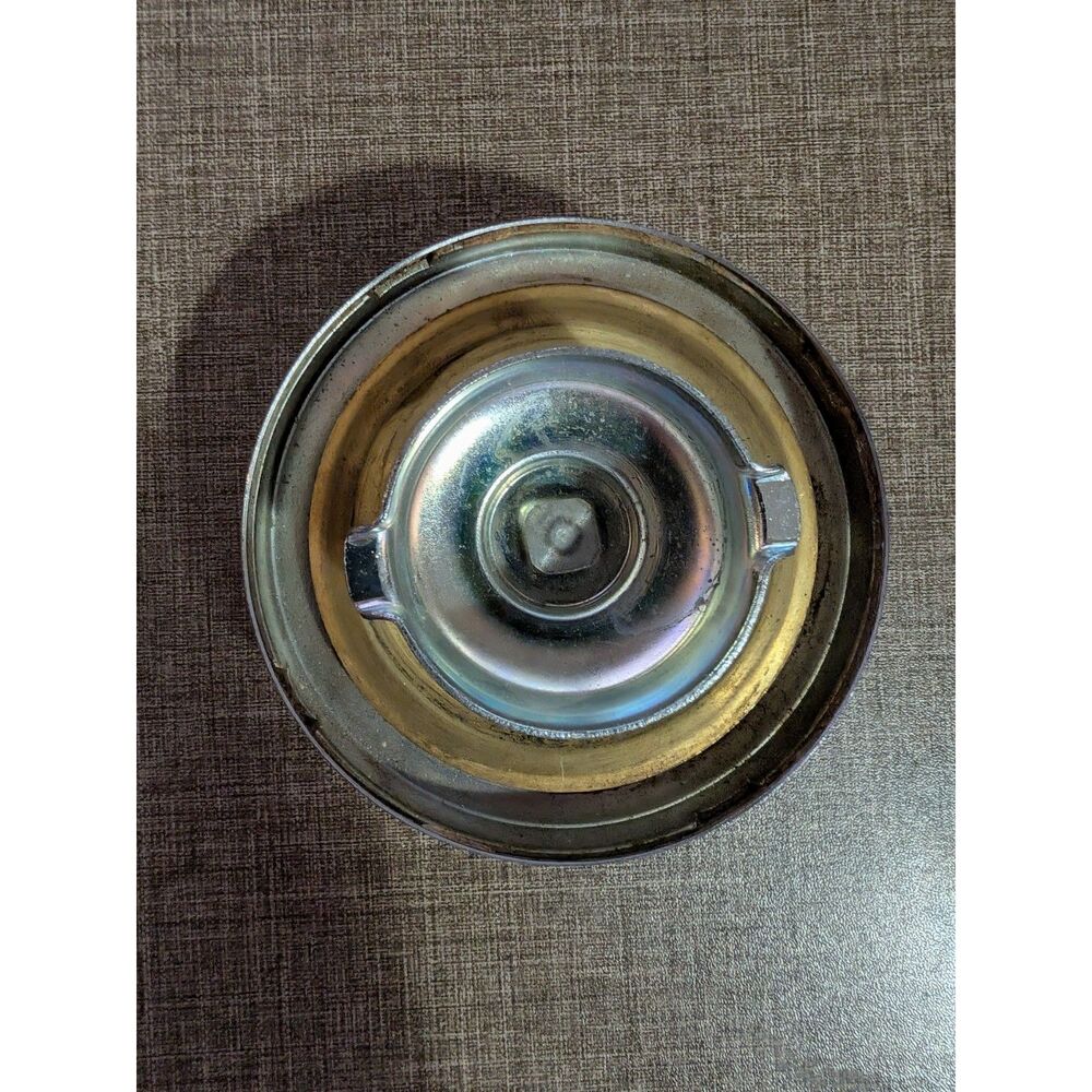 Vintage Harley-Davidson "Live to Ride" Chrome Eagle Gas Cap Fuel Tank Cap